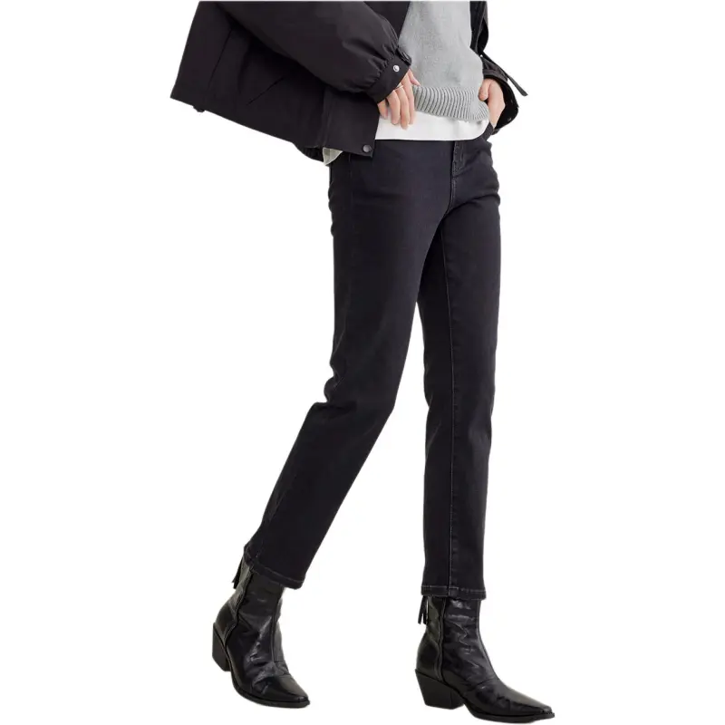 A21 Jeans Women's Black Gray-4