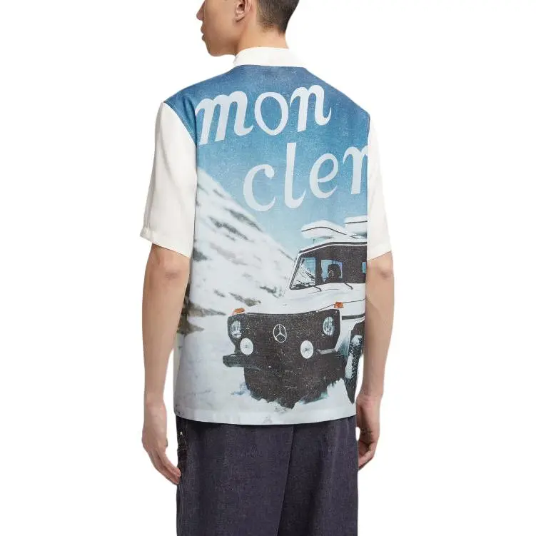 Moncler X Mercedes Benz Nigo Satin Shirt-3