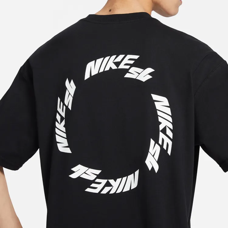 Nike T Shirts Men Black-3