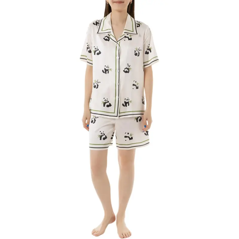 THE BEAST Pajama Set Women's White-3
