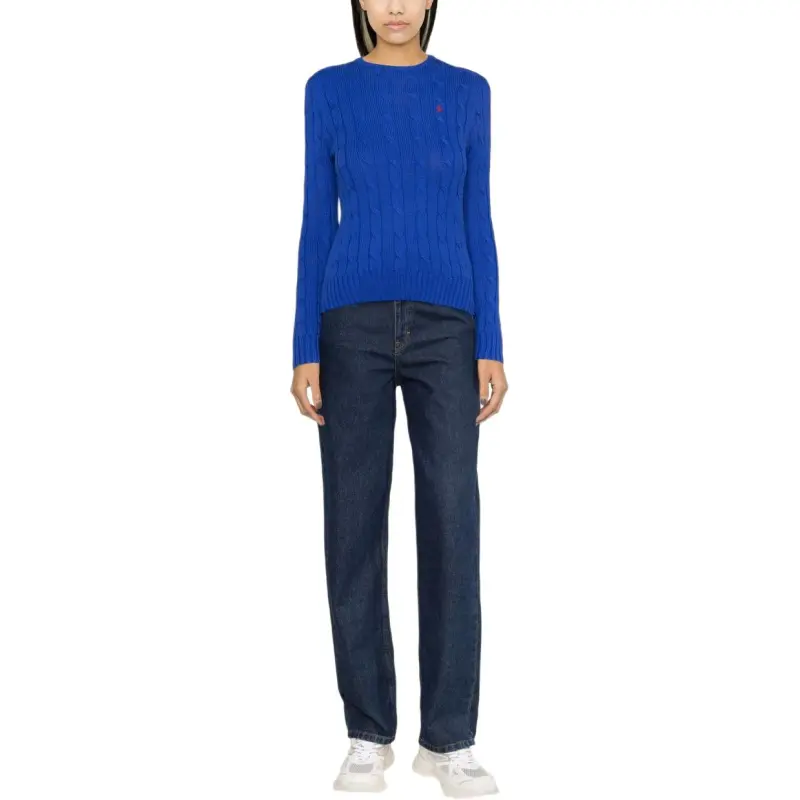 Polo Ralph Lauren Logo Embroidered Round Neck Jumper-2