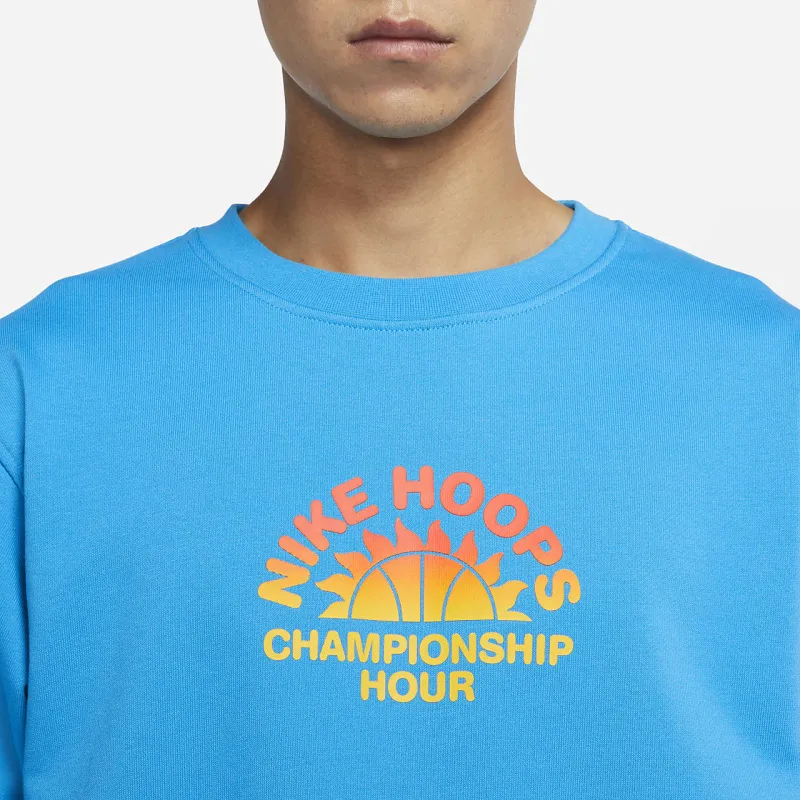 Nike Sweatshirts Men Blue-3