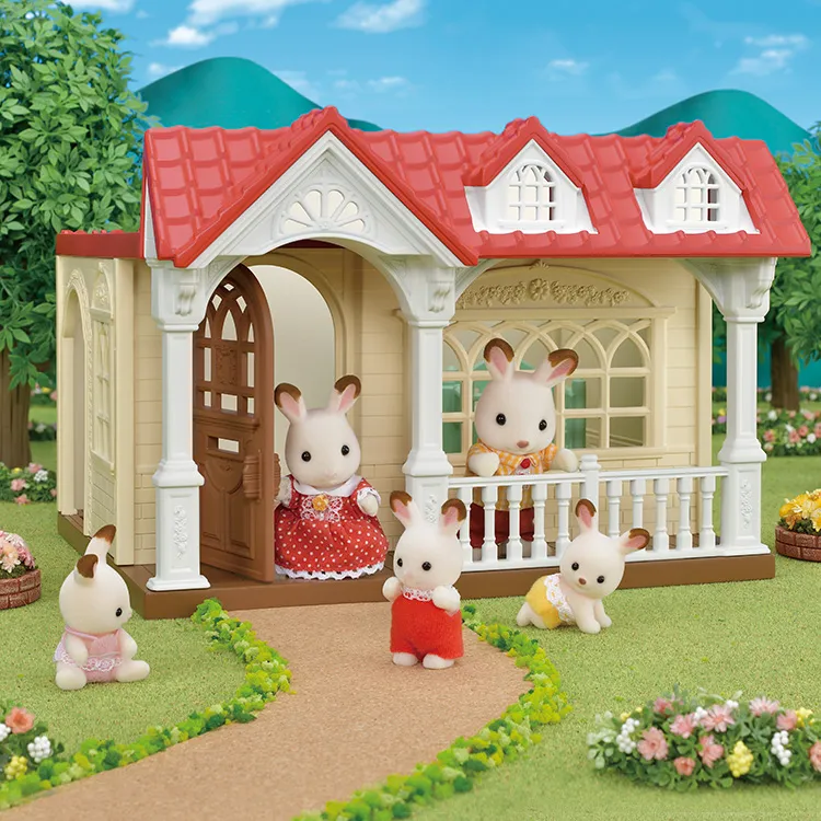 Sylvanian Families Strawberry Sweet Kindergarten Doll Products-2