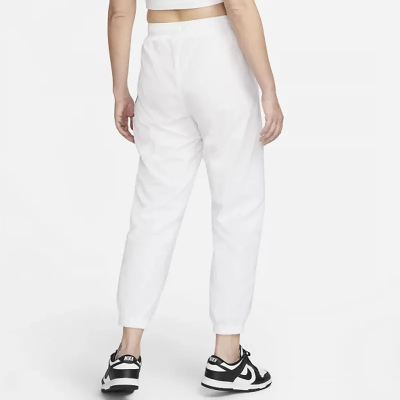 Nike Women's Sportswear Essential Mid Rise Pants White/Black-3