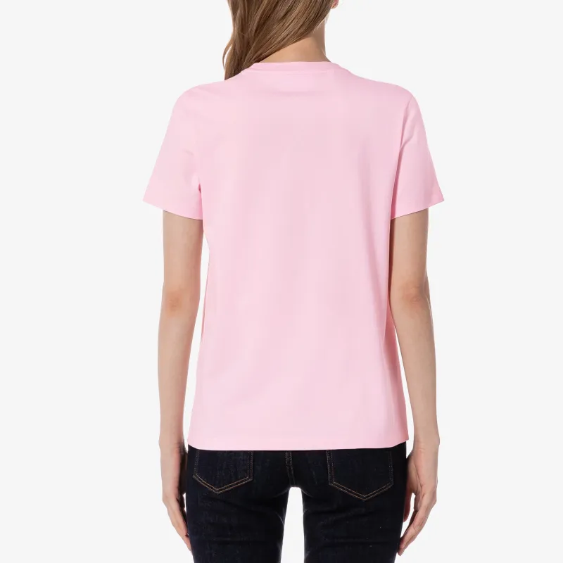 LACOSTE T Shirts Women's Pink-2