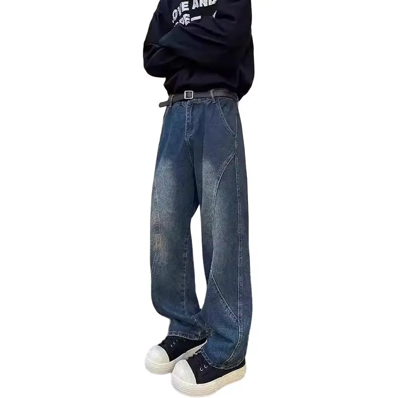 TESTUNG Jeans Men's Blue Shades-3