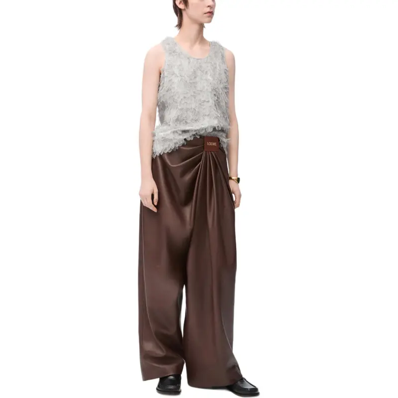 LOEWE SS25 Tank Top Women's Gray White-1