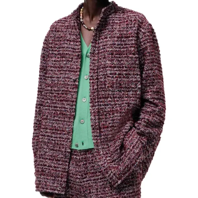 DIOR Shirts Men Burgundy-3