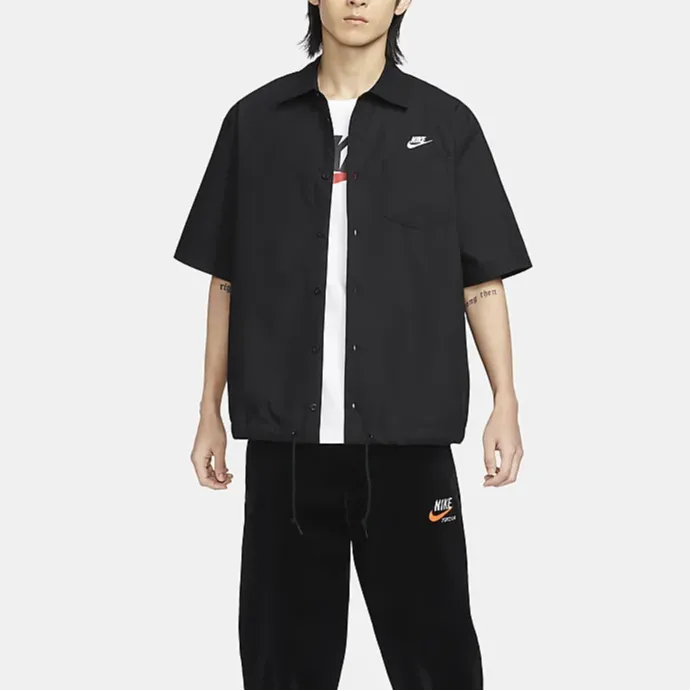Nike Club Shirts Men Black-2