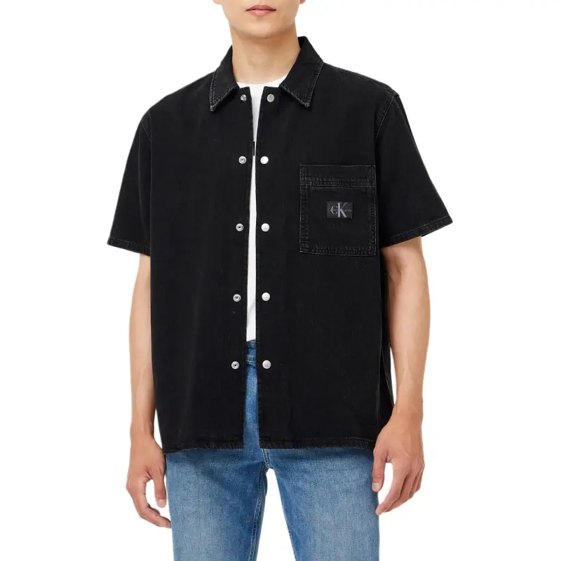 Calvin Klein Shirts Men Black-3