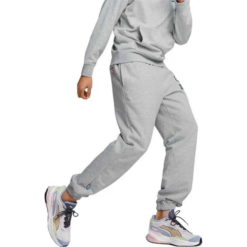 PUMA Casual Pants Men Gray-3