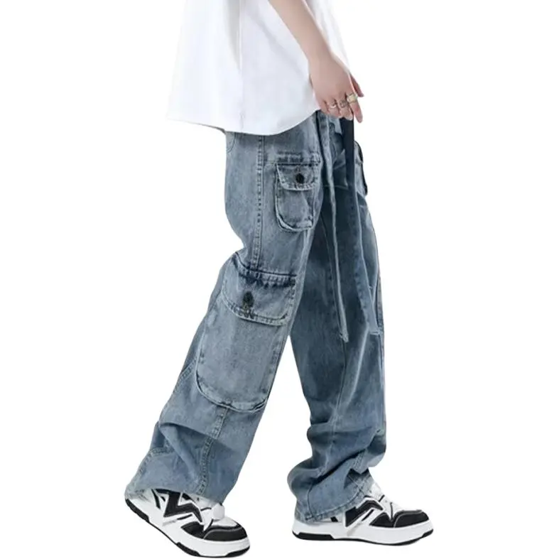 NHZN Jeans Unisex Blue-6