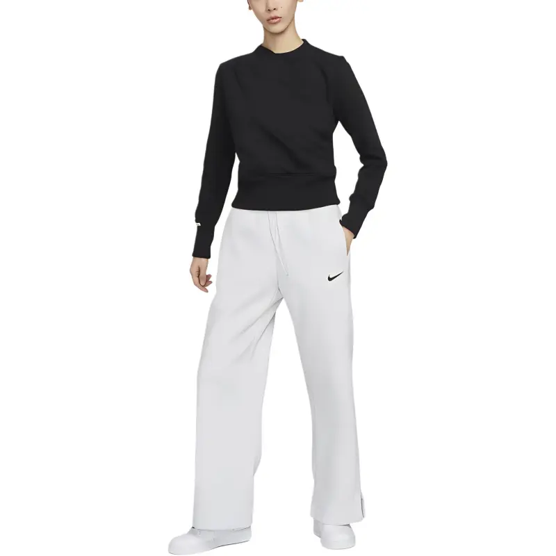 Nike Knitted Sweatpants Women's Light Gray-2