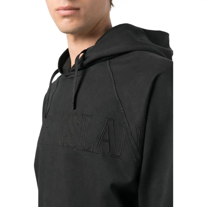 STONE ISLAND Logo print Cotton Hoodie-4
