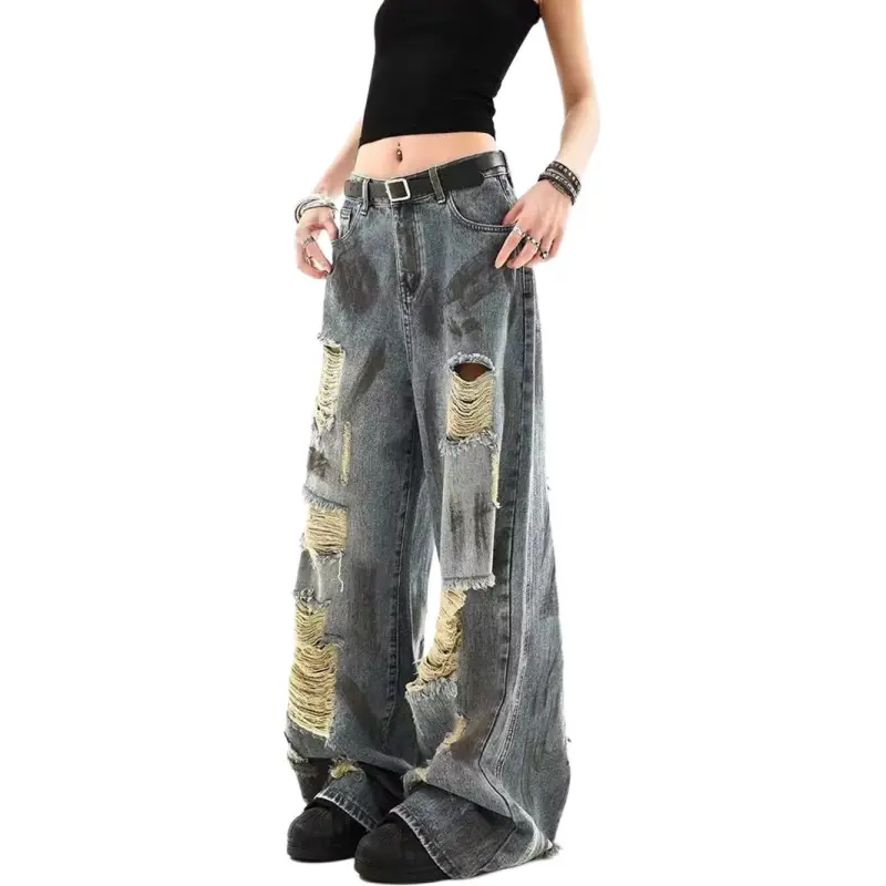 NHZN Jeans Women's Blue-1