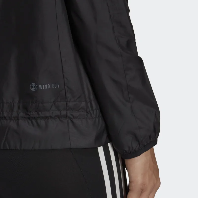 Adidas Free Shipping With AdiClub Aeroready Logo Running Windbreaker-1