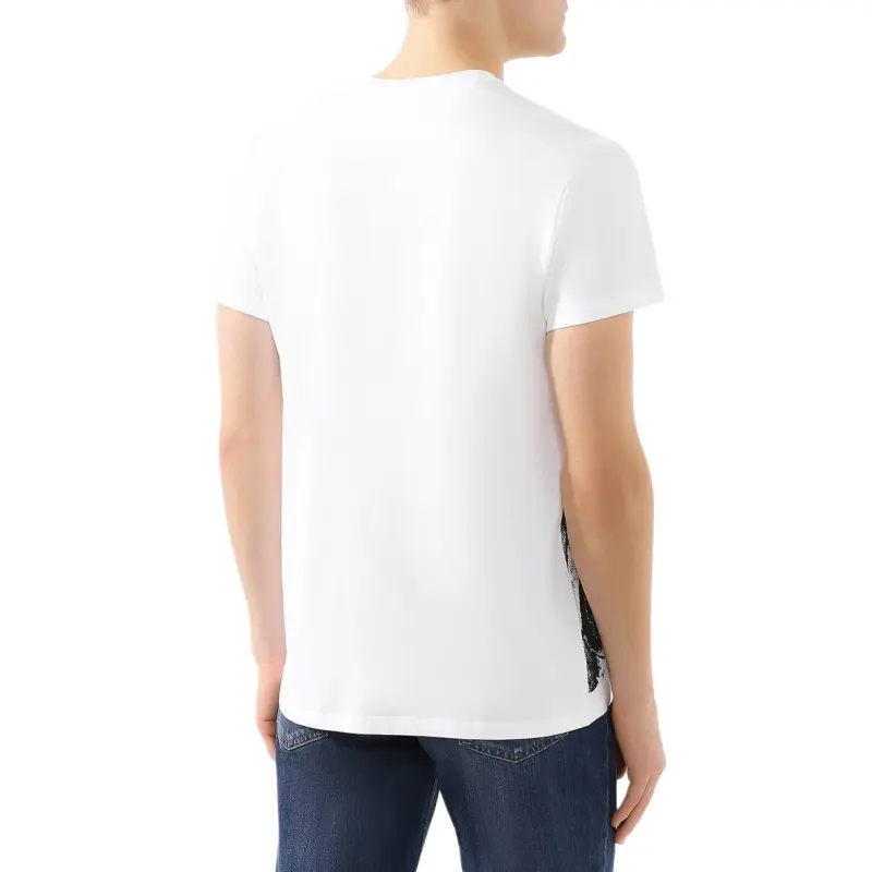 Valentino T Shirts Men White-3