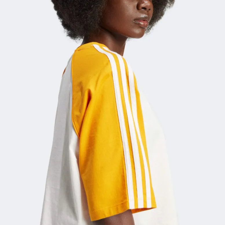 Adidas Originals ADICOLOR SST T Shirt Women's Yellow-4