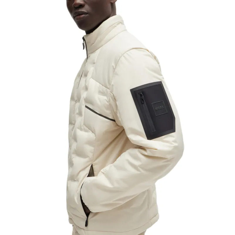 HUGO BOSS Jackets Coats Men's White-4