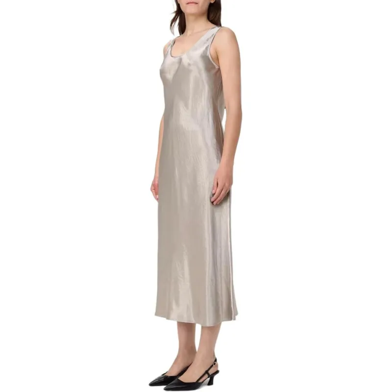 MaxMara Sleeveless Dress Women's Silver-2