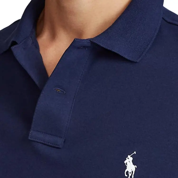 Polo Ralph Lauren SS22 Polo Shirt Men's Navy Blue-5