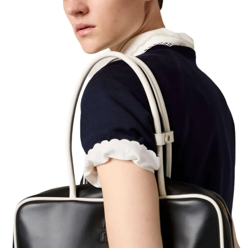 MIU MIU Wool Crewneck Sweater Bleu-5