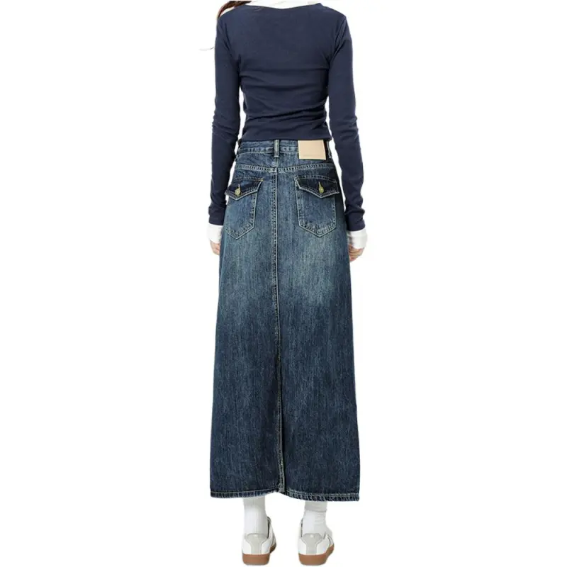 KAISER Denim Long Skirts Women's-6