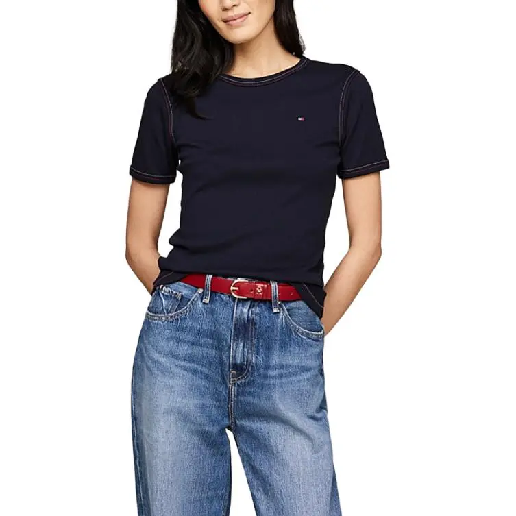 Tommy Hilfiger T Shirt Women's Blue-3