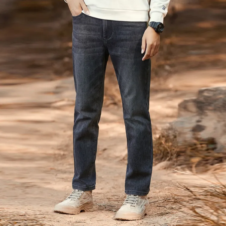 CAMEL Jeans Men Black Gray Color-2
