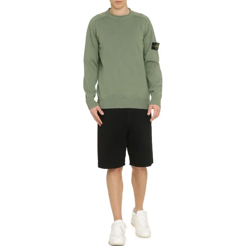 STONE ISLAND Sweaters Men Green-2