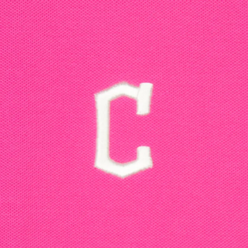 MLB ClevelandGuardians Polo Shirt Women's Pink-4