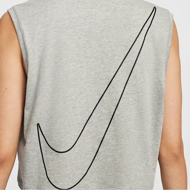 Nike Sportswear Club T Shirt Women's Toned Dark Gray-4