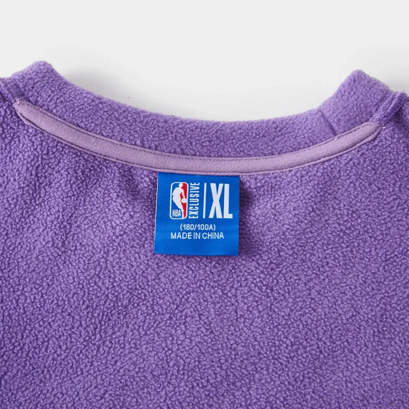 NBA Team Story Series Sweatshirts Unisex Purple-2