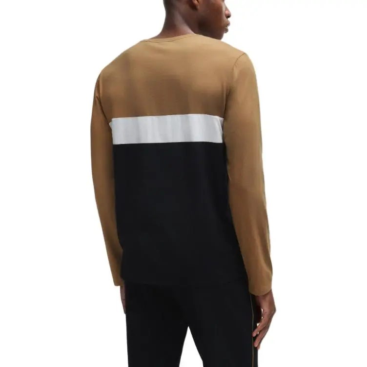 HUGO BOSS Logo print Long sleeves T shirt-3