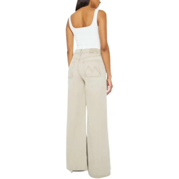 MOTHER High Waist Wide Leg Jeans-1