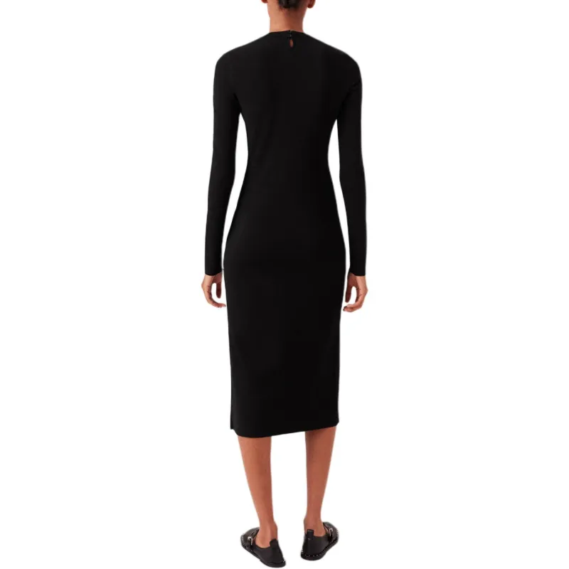 Stella McCartney Slit Detailed Long Sleeve Dress-4