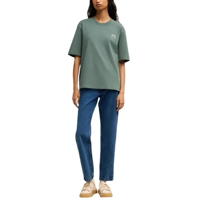 AMIPARIS SS24 T Shirt Unisex Matcha Bubble Green-4