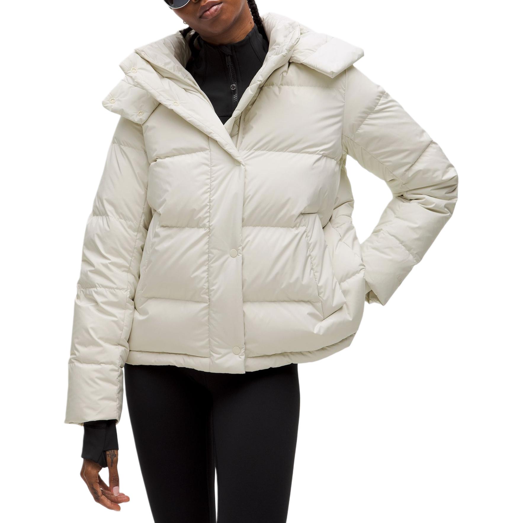 Lululemon Wunder Puff Mid-Length Vest - Bone - lulu fanatics