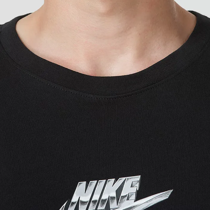 Nike T Shirts Men Black-4