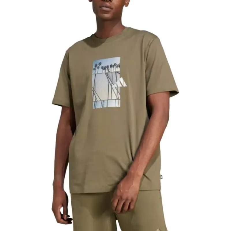 Adidas Free Shipping With AdiClub Lens Elevated Graphic Tee-1