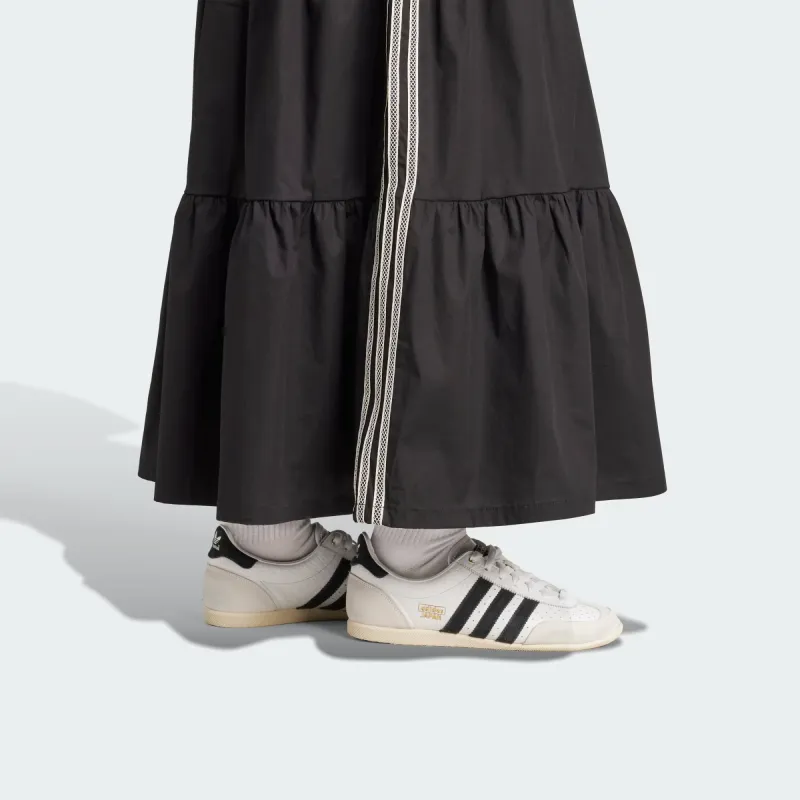 Adidas Originals Casual Long Skirt Japan Version Women's Black-4