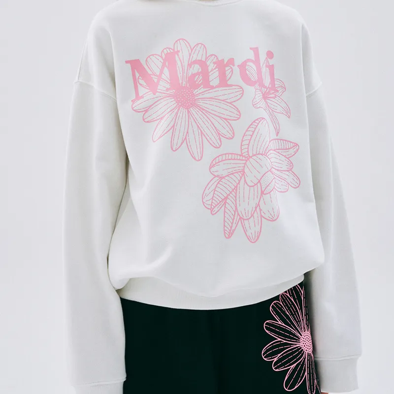 MARDI MERCREDI Logo print Sweatshirt-4