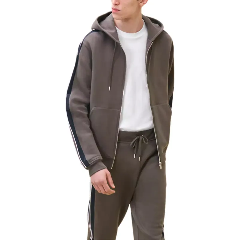 HERMES FW24 Sweatshirt Men's Basalt Color-1