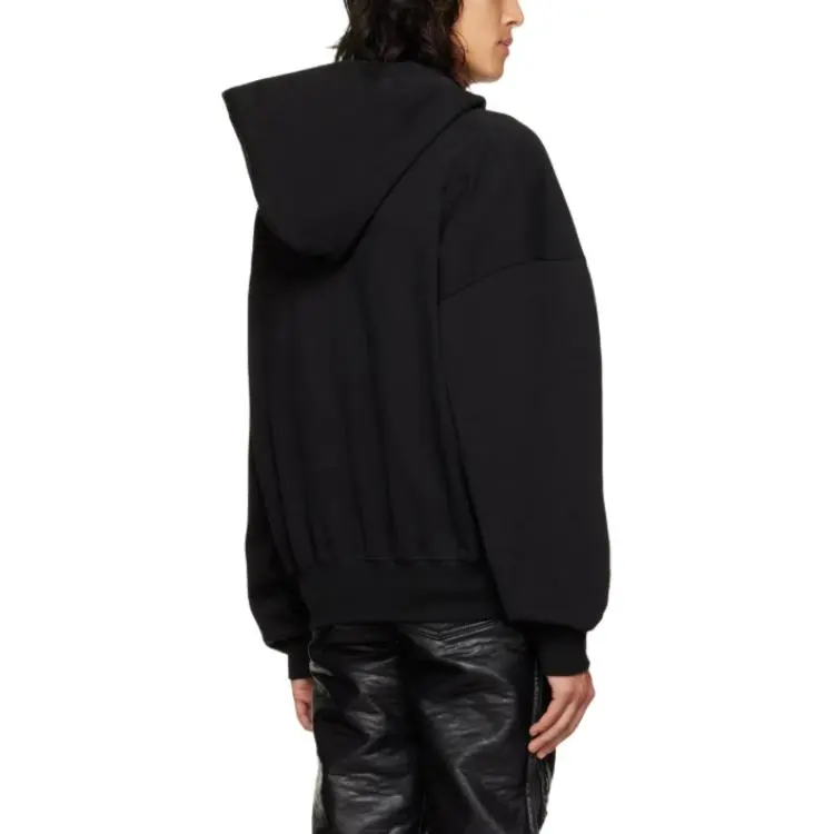 WE11DONE Sweatshirt Unisex Black-4