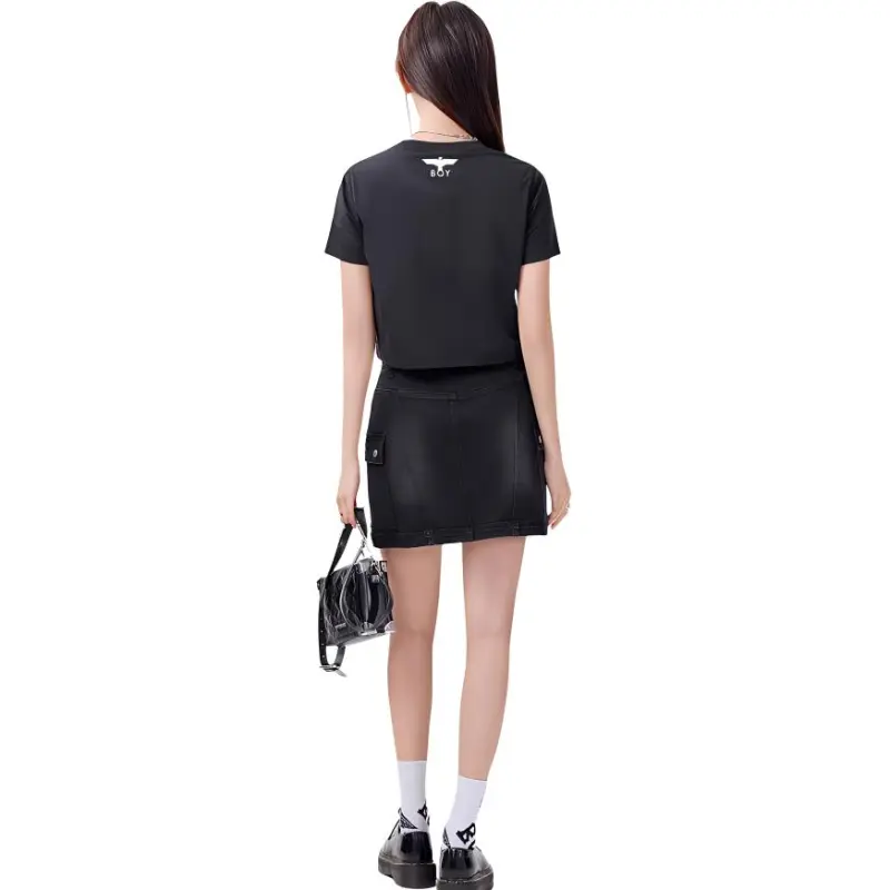 Boy London Regular T-Shirt Women's Black-2