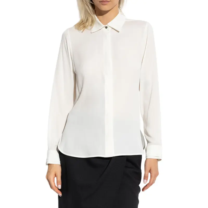 MaxMara Collared Long Sleeve Shirt-2