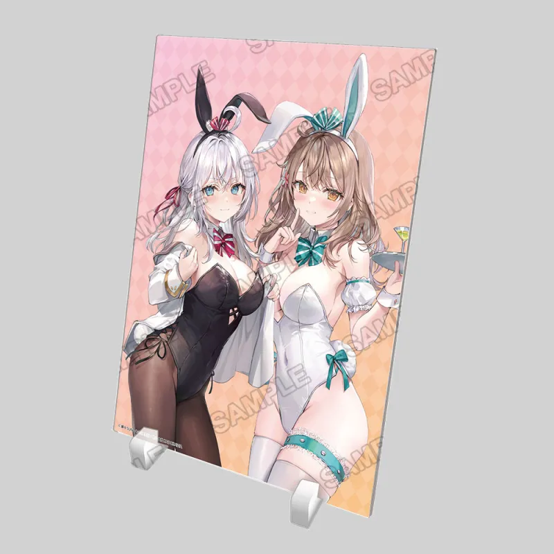KADOKAWA Alya Sometimes Tells The Truth In Russian Under Her Seat A5 Ellie & Masha Acrylic Stands-4