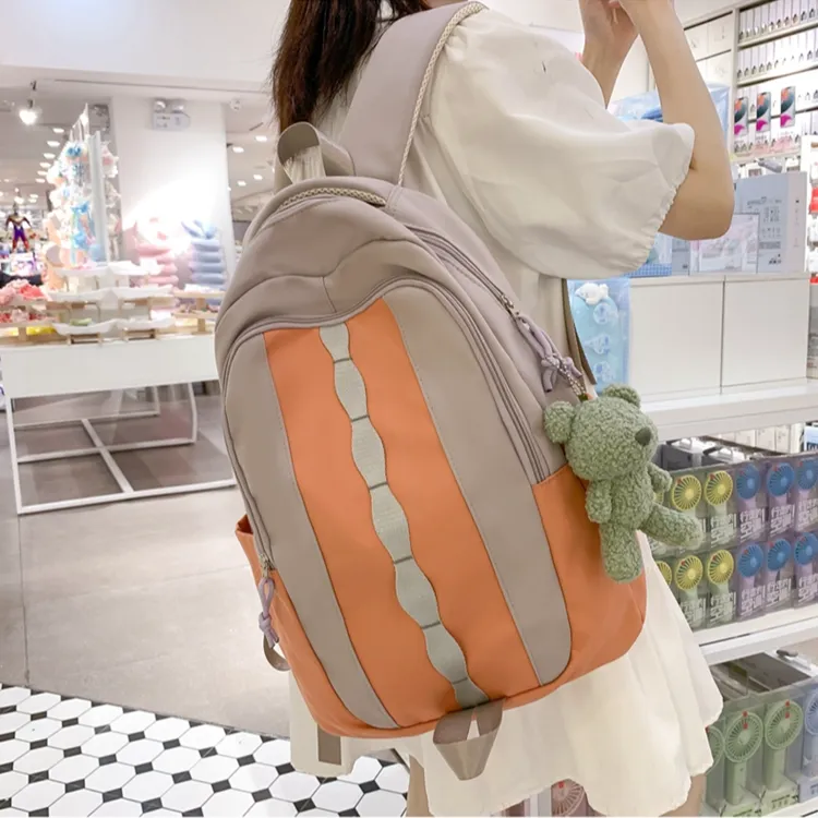 CARTELO Nylon Backpack Regular Unisex Multicolor-8