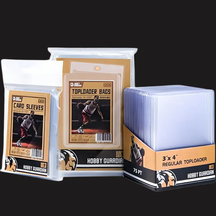 HobbyGuardian 75pt Basic Version Card Holder And Card Sleeves Protective Set Card Accessories Bag-1