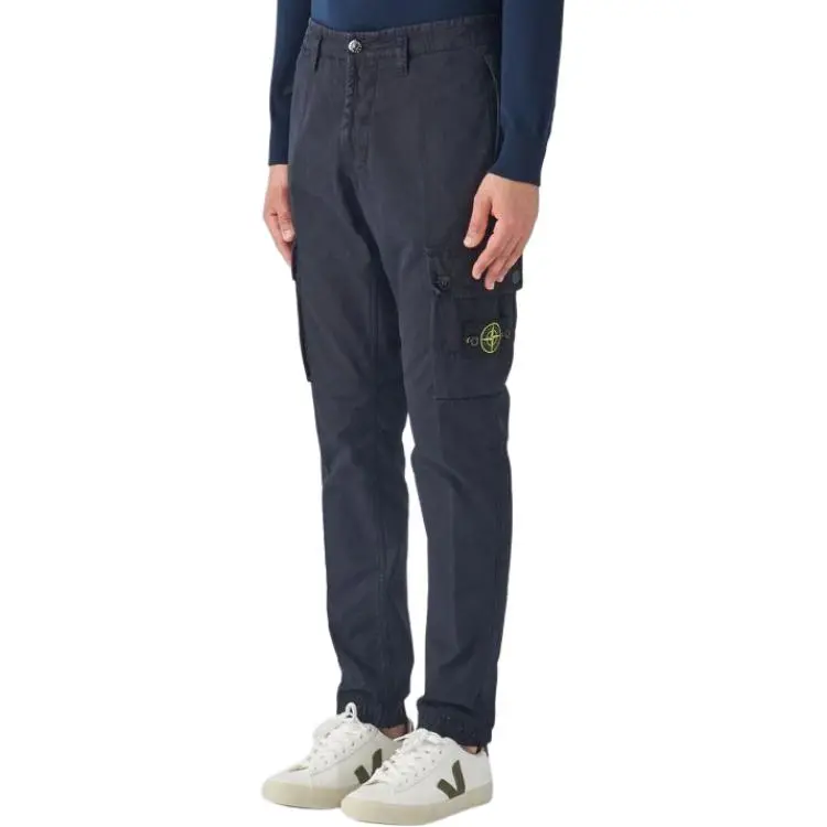 STONE ISLAND Low Rise Slim Trousers-3